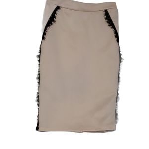 Charlotte russe blush pink pencil skirt